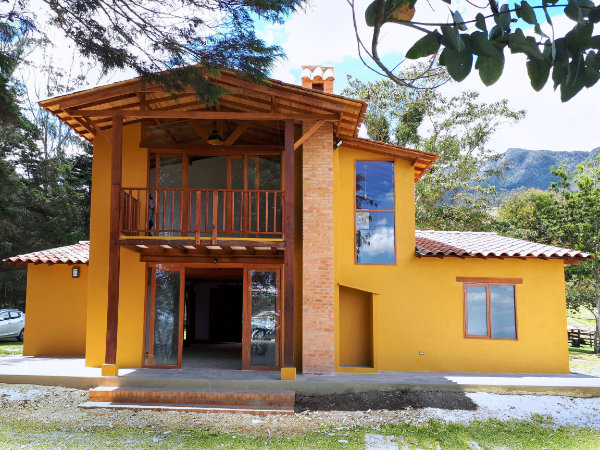 Casa prefabricada campestre 120m2